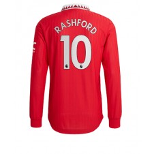 Manchester United Marcus Rashford #10 Hjemmedrakt 2022-23 Langermet